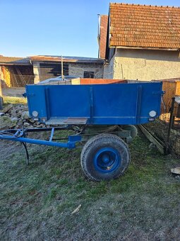 Vlečka 5t za traktor štvorkolesová - 2