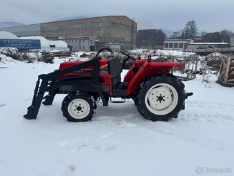 Predám malotraktor yanmar FX215 + čelny nakladač - 2