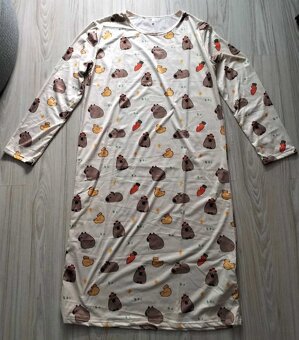 Nočná košeľa Kapybara, v. XL - 2