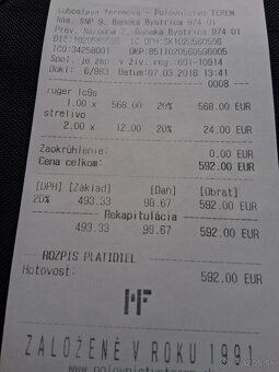 Predám Pi RUGER LC9s 9mm. - 2