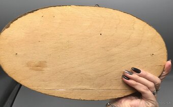 Obrázok maľovaný so šiškami - 2