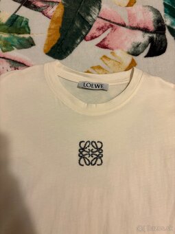 Loewe tričko - smotanová farba (LOE1) - 2