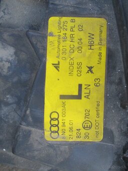 predne svetlo Audi TT 8N xenon lave - 2