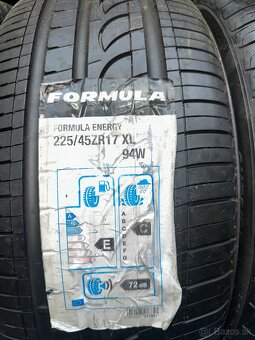 Letné pneu formula 225/45R17 - 2