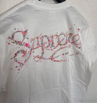 Supreme White Gems Tee - 2