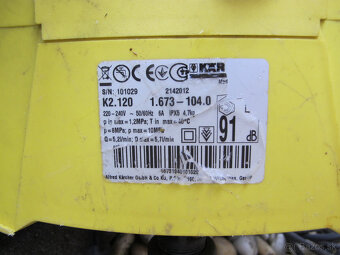 Karcher K2.12 - na nahradne diely - 2
