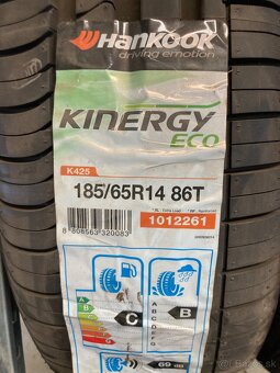 Hankook 185/65R14 - 2ks nové - 2