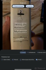 Vlasový olej - 2