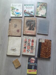 Rozne knihy retro i novsie, a mix ,lepolera retro - 2