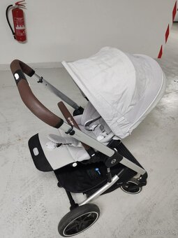 Kombinovaný kočík Cybex Balios S lux lava grey - 2