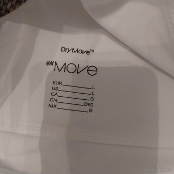 H&M Dry move sportova podprsenka L s visackou - 2