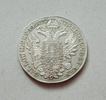 Predám 1 toliar 1822 A Franciscus I. - 2