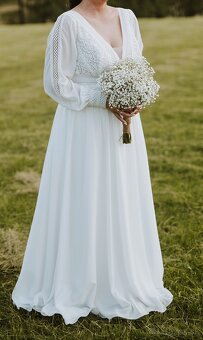 Boho svadobné šaty - 2