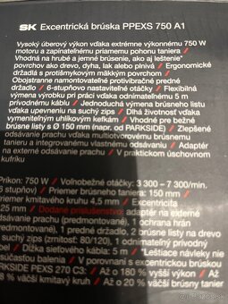 Excentricka Bruska Elektricka - 2