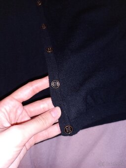 Klasická blúzka/kardigan na gombíky, veľkosť L - 2