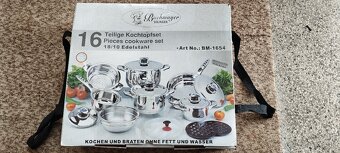 Masívna 16-dielna sada hrncov Bachmayer - 2