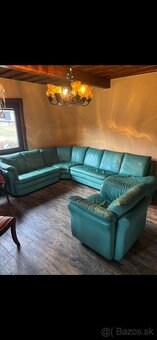 Kožená sedacia súprava - 2