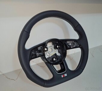 Audi S-line skosený volant (flat-bottom) - 2