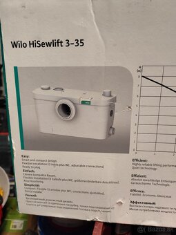 Predám čisto novú precerpavacka wilo - 2