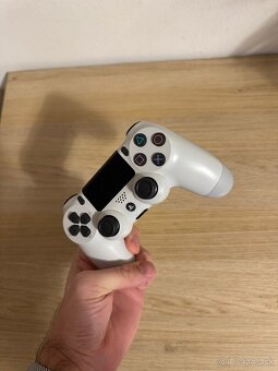 Ps4 ovladac originál dualshock - biely - 2