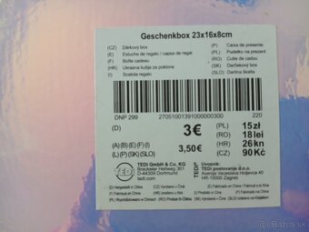 Darčeková krabica - 2