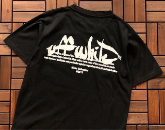 Off-White tričko čierne veľkosť L - 2