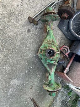 Multicar M22 zadná náprava - 2