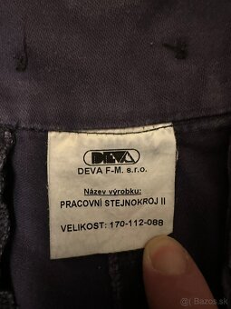 Nohavice hasičské ke stejnokroj značky Deva - 2