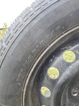 Zimná sada na diskoch 4x100R15 - 2