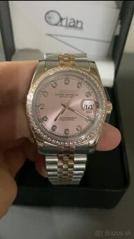 Dámske Seiko mod Datejust s diamantovým rámčekom - 2