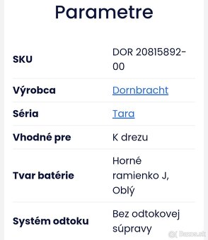 Drezová batéria 3- otvorová stojanková - 2