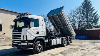 Nákladná doprava s hydraulickou rukou, zemné práce - 2