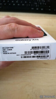 Predám Samsung A16, 128gb - Black - 2
