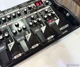 Boss ME-70 + adaptér, gitarový multiefekt - 2