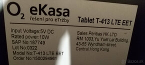 10,1" palcové TABLETY O2 eKasa - 2