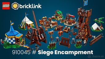 PREDOBJEDNÁVKA - LEGO 910045 - Siege Encampment - 2