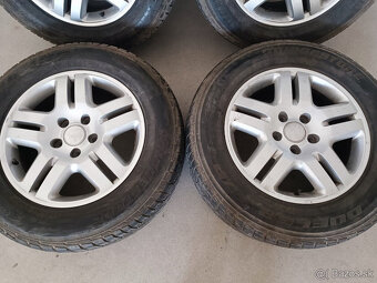 Alu disky 5x130 R18 Touareg + 265/60 R18 Bridgestone - 2