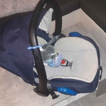 Dětský kočárek JASMINE 2x + autosedačka + síťka proti hmyzu - 2