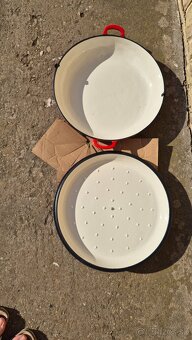 Liatinová panvica s pokrievkou 40cm Perfect Home - 2
