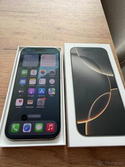 iPhone 16 Pro 128 GB prírodný titán-ZÁRUKA - 2