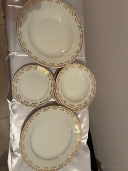 porcelánová jedálenská suprava - 2