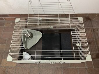 Klietka pre zajaca + prislusenstvo - 2