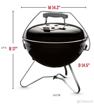 Gril Weber Smokey Joe premium 37cm - 2