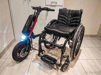 Predám prídavný elektrický pohon na invalidný vozík - 2