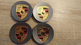 Porsche stredové krytky do kolies 76mm / 65mm viac fareb - 2