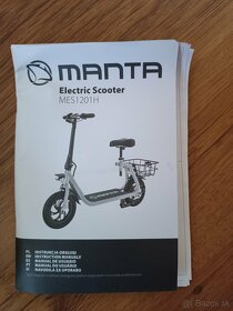 Elektricka kolobezka MANTA - 2