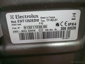 Práčka Elektrolux na náhradné diely - 2