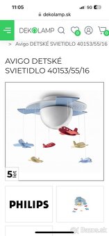 Svietidlo detska izba - 2