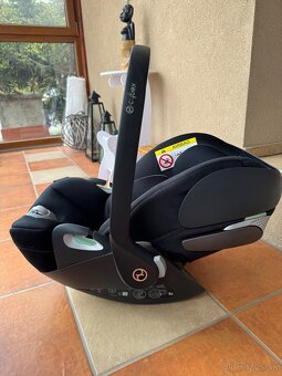Cybex Cloud T i-size Plus / Sepia Black / vrátane slnečnej c - 2