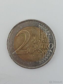 Predam 2 eur mincu,Taliansko,r.2002,cena dohodou - 2